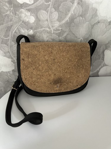 Leder bag vegane saddle - v-leder,
