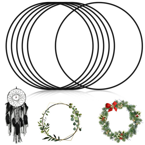 Metallringe basteln 20cm - metallringe,