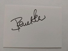 Bernd Stelter Autogramm Signiert Karteikarte