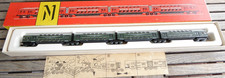 PIKO N Doppelstockwagen Dbm 4-teilig DR Epoche 4 gut bis sehr gut erhalten OVP