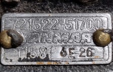 Einspritzpumpe Yanmar T 1.58  6E-25 721522-51700 Passt zu Motor 3T 75