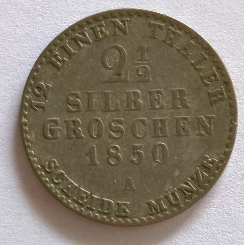 Münze 2 silbergroschen - ,