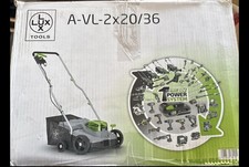 LUX Tools Akku-Vertikutierer