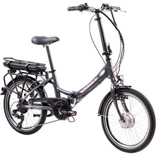 Schiano E-Star 20" Elektrofahrrad Klapprad 250W Pedelec anthrazit 33cm B Ware
