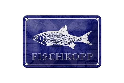 Blechschild spruch 18x12 - blechschild,
