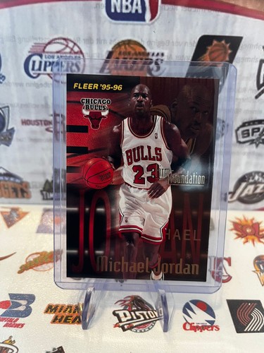 Michael jordan 1995 96 fleer - -, 1995-96