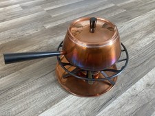 Fondue Set aus Kupfer  von SPRING CULINOX Swiss Made