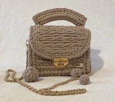 Gehäkelte   Umhängetasche