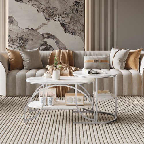 2er set couchtische - set,