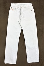 Diesel CHEYENNE Jeans Vintage Regular Straight Herren W32 Weiß Denim Hose