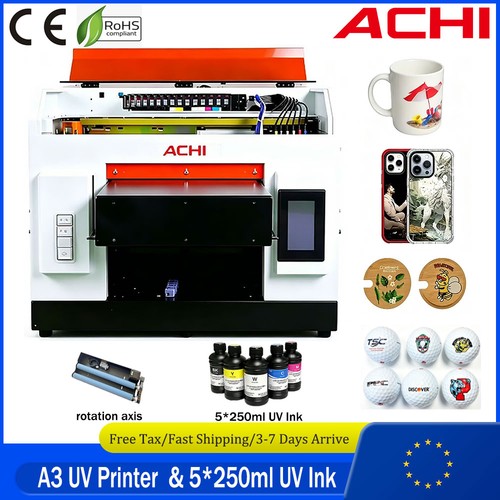 Achi flatbed printer - uv,