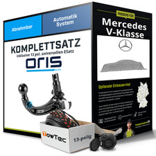 Anhängerkupplung ORIS abnehmbar für MERCEDES V-Klasse +E-Satz NEU ABE