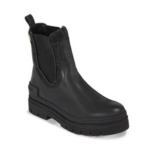 Feminine Felt Chelsea Bootie