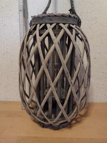 Große deko laterne - große, holz