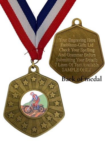Motorsport trial bike - award, 66