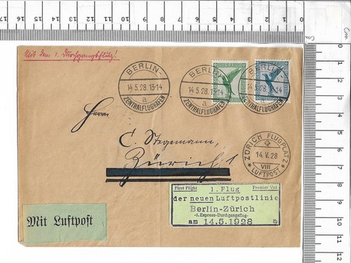 Deutsche luftpost 1928 - deutsche,