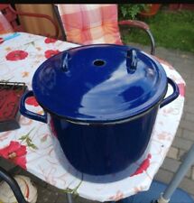 Emaille Einkocher aus DDR Zeiten,  funktionstüchtig...