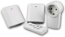 REV Ritter Funkschaltsteckdosen-Set Weiß extra flach