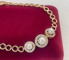 Luxus Perlen Armband Perle