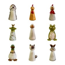 Zaunhocker aus Keramik