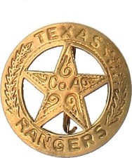 Sheriff messingfarben Stern