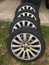4x 235/45R18 GOODYEAR WINTERREIFEN M&S AUF 8X18 H2 OPEL INSIGNIA KOMBI ALU 5x120