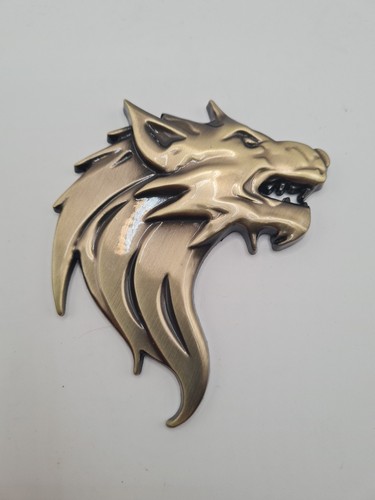 Wolf emblem werwolf relief - wolf,
