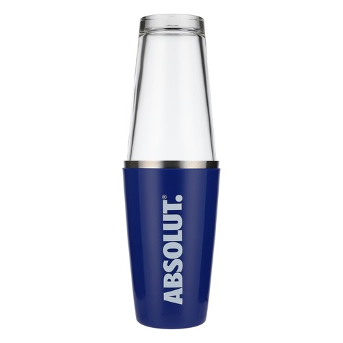 Absolut vodka shaker edelstahl - absolut,
