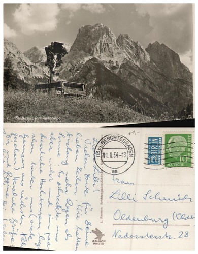 Feldkreuz reiteralpe 1954 - reiteralpe,
