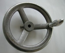 Maschinenhandrad, Handrad, Kurbel, Industrie, gebraucht Ø 200mm