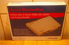 Arcor DSL Starter Box Sphairon NT1PLUS- Splitter ISDN / DSL-Modem gebraucht wie