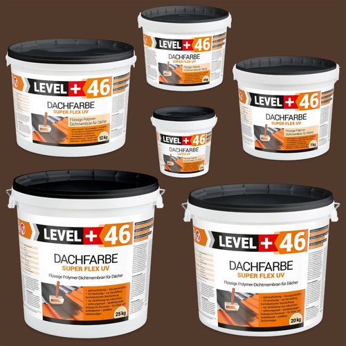Dachfarbe braun 25kg - dachfarbe, 1,5-25kg
