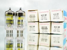 1x ECC82 RFT / Neuhaus Ost