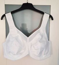 Sport-BH für starke Frauen Gr. 90D, weiß, Marke Mela Meloni