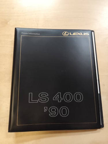 Lexus 400 1990 - 1990, pressemappe