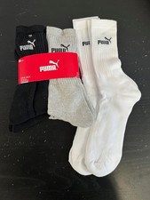 #A564: 8 Paar PUMA Sportsocken Tennissocken  Gr. 43-46