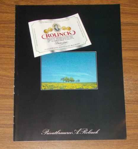 Seltene werbung broschüre - seltene, |
