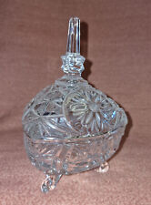 3-Bein Deckelsdose Glasschale