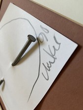 Günther uecker signiert - uecker,
