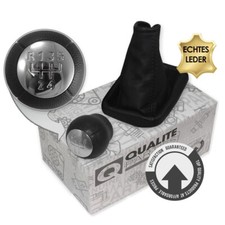 SCHALTKNAUF CHROM + LEDER