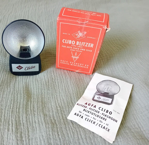 Agfa clibo blitzgerät mit - clibo,