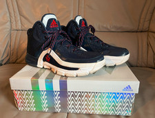 Adidas John Wall Basketballschuhe Größe 43 1/3 blau, weiß, rot