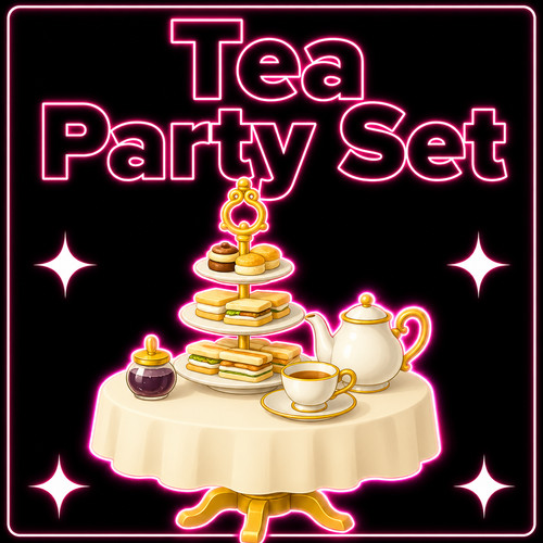 Teeparty set heute - teeparty, (billig)