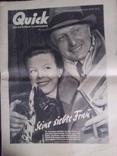 Quick Die Aktuelle Illustrierte  Nr. 8  Februar 1951