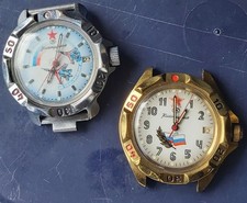  2 Vostok Komandirskie Uhren Konvolut  Defekt