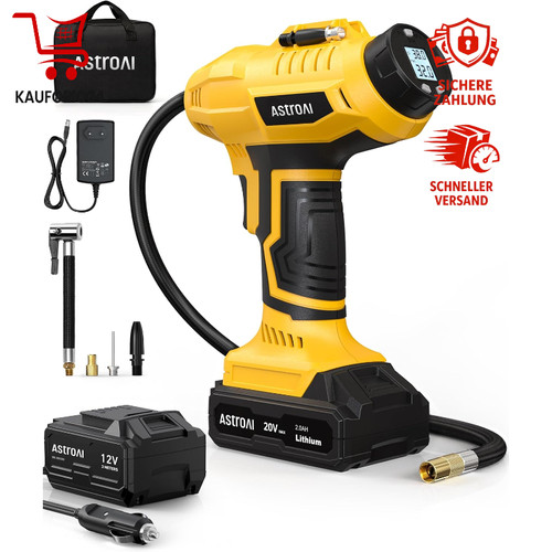 Luftkompressor 20v akku - 2-in-1,