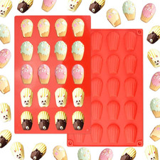 2 Stück Silikon Backformen