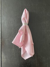 12er Set Leinenservietten