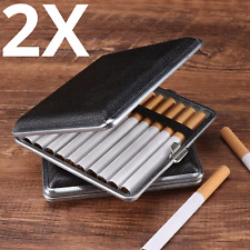 2x Zigaretten Etui Modern