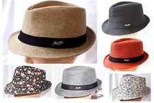 Trendy Designer Fedora Trilby  Al Capone Hut Mafia Mafiahut Gangs HAT013